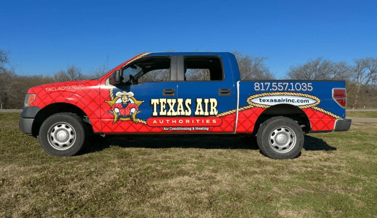 How HVAC Companies in Garland Use Vehicle Wraps to Increase Visibility