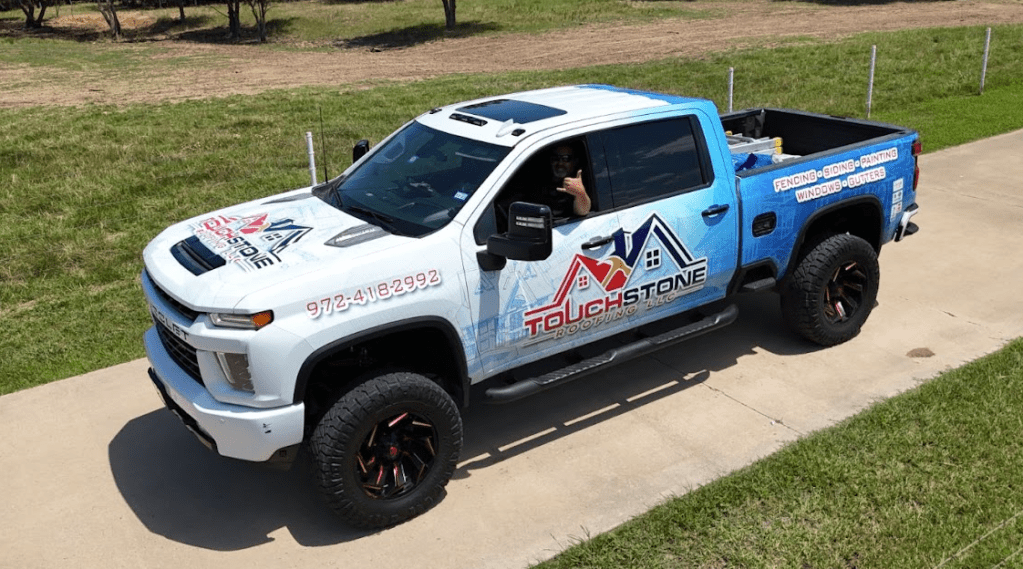 Why Roofing Contractors in Dallas Should Invest in Branded Fleet Wraps