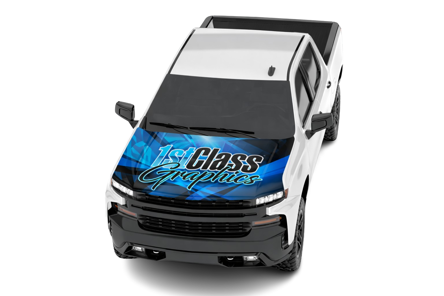Hood Vehicle Wrap