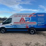 Full Vehicle Wrap Ram ProMaster, Anchor Plumbing Company, Plumbing - Mansfield TX