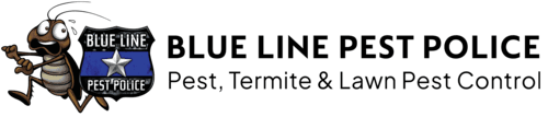 Blue Line Pest Police logo